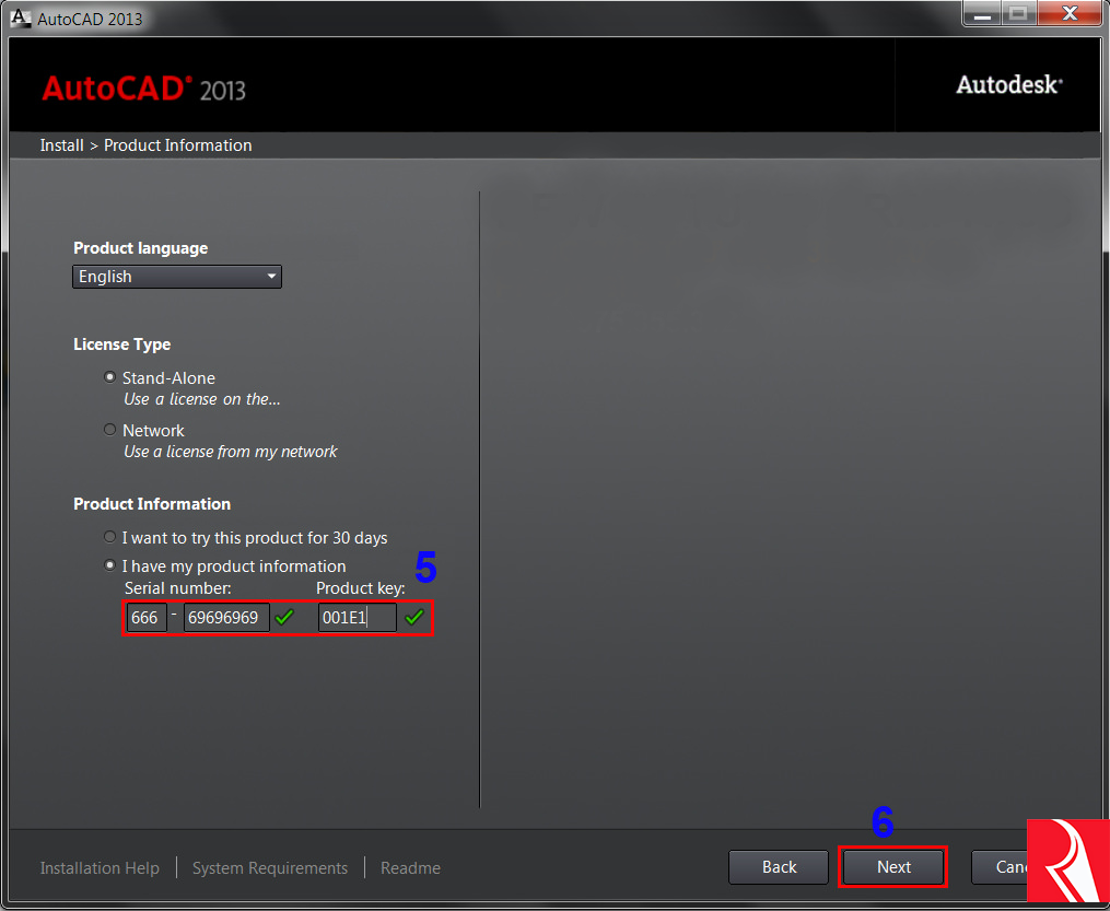 serial number and product key for autocad 2013 64 bit