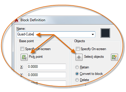 Blocks - Đóng khối đối tượng trong CAD