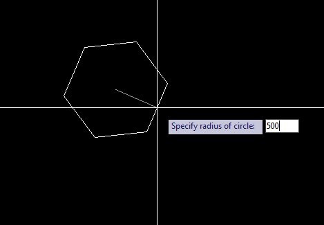 Lệnh Polygon trong CAD