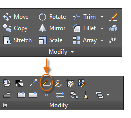 Modify - Tổng hợp các công cụ chỉnh sửa trong AutoCAD