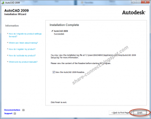 Download AutoCAD 2009 64bit full crack