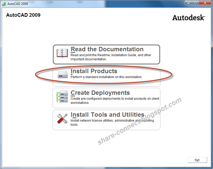 AutoCAD 2009 32/64bit full crack- Download và hướng dẫn cài đặt chi tiết