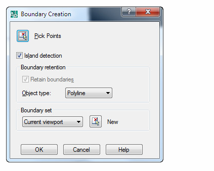 Lệnh Boundary trong CAD - Hướng dẫn và mẹ sử dụng chi tiết